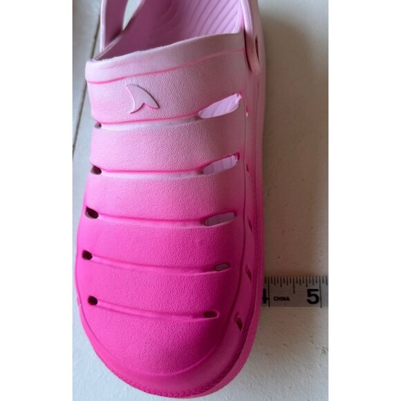 Rugged Shark Brand Pink Tie Dye Pattern Clog Shoes Adult Unisex Size 4/6 (READ) - Picture 10 of 16